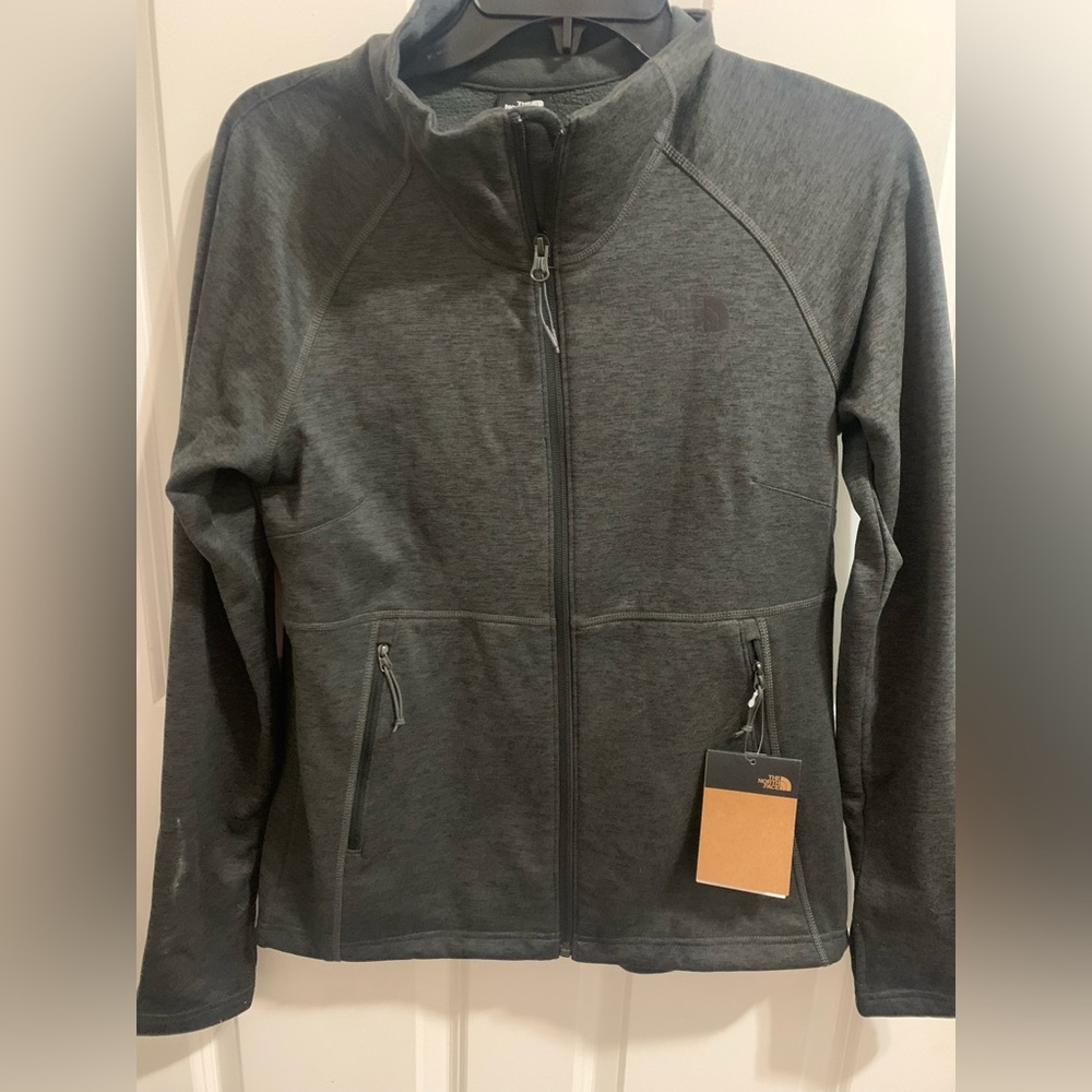 The North Face womens nwt canyonlands jacket. Dark heather grey size med